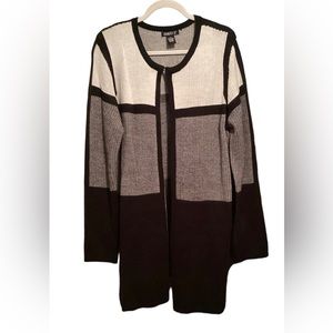 Gramercy 22 color block cardigan , size XL
